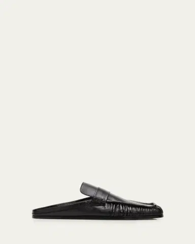 Jil Sander Sabot Leather Loafer Mules | Thumbnail 6 Jil Sander Sabot Leather Loafer Mules | Thumbnail 6