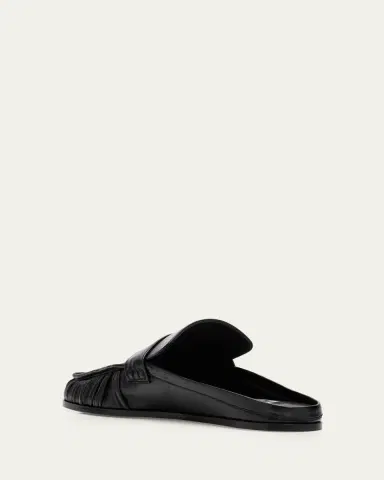 Jil Sander Sabot Leather Loafer Mules | Thumbnail 9 Jil Sander Sabot Leather Loafer Mules | Thumbnail 9