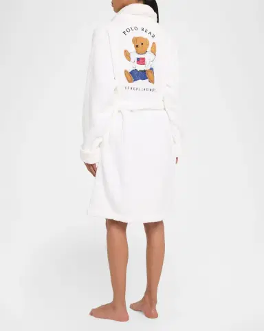 Polo Ralph Lauren Polo Bear Cotton Terry Robe | Thumbnail 3 Polo Ralph Lauren Polo Bear Cotton Terry Robe | Thumbnail 3