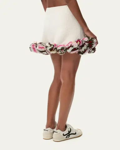 LOEWE x Paula's Ibiza Pom-Pom Boucle Mini Skirt | Thumbnail 6 LOEWE x Paula's Ibiza Pom-Pom Boucle Mini Skirt | Thumbnail 6