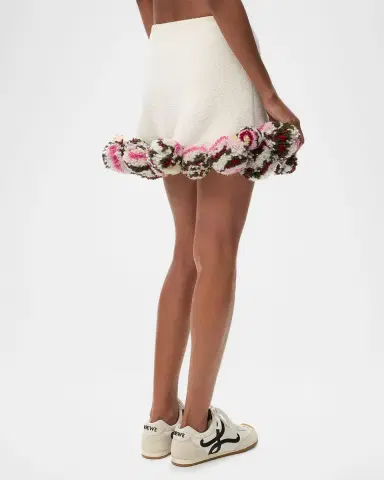 LOEWE x Paula's Ibiza Pom-Pom Boucle Mini Skirt | Thumbnail 9 LOEWE x Paula's Ibiza Pom-Pom Boucle Mini Skirt | Thumbnail 9
