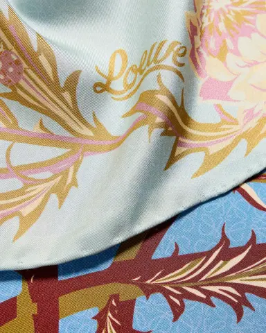 Loewe x Paula's Ibiza Anagram Cotton Scarf | Thumbnail 4 Loewe x Paula's Ibiza Anagram Cotton Scarf | Thumbnail 4