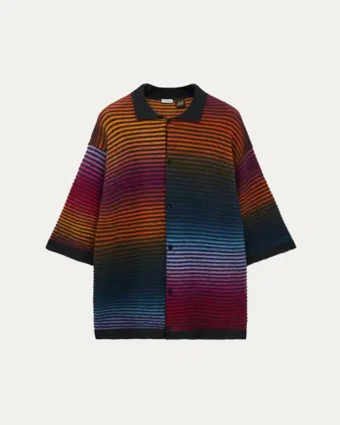 LOEWE x Paula's Ibiza Men's Multi-Stripe Knit Shirt | Thumbnail 6 LOEWE x Paula's Ibiza Men's Multi-Stripe Knit Shirt | Thumbnail 6