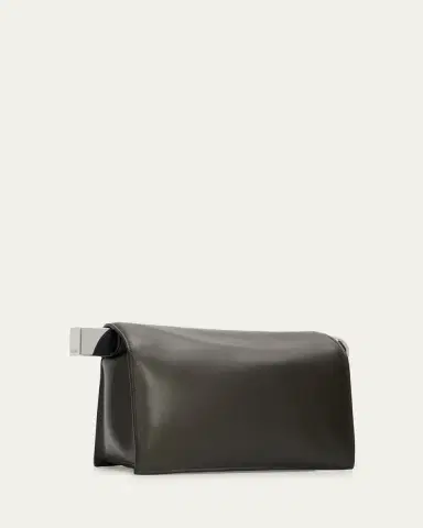 Jacquemus Ronde Carré Leather Clutch | Thumbnail 3 Jacquemus Ronde Carré Leather Clutch | Thumbnail 3