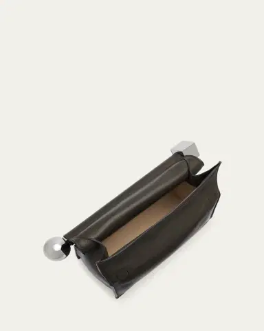 Jacquemus Ronde Carré Leather Clutch | Thumbnail 4 Jacquemus Ronde Carré Leather Clutch | Thumbnail 4