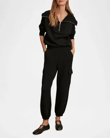 Varley Cargo DoubleSoft High-Rise Cargo Pants | Thumbnail 2 Varley Cargo DoubleSoft High-Rise Cargo Pants | Thumbnail 2