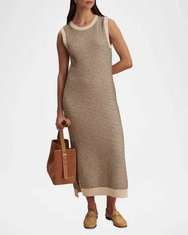 Varley Sadia Stitch-Knit Midi-Dress | Thumbnail 2 Varley Sadia Stitch-Knit Midi-Dress | Thumbnail 2