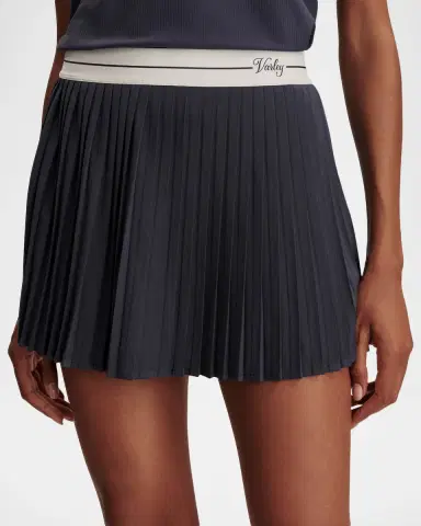 Varley Clemency High-Rise Pleated Miniskort | Thumbnail 4 Varley Clemency High-Rise Pleated Miniskort | Thumbnail 4