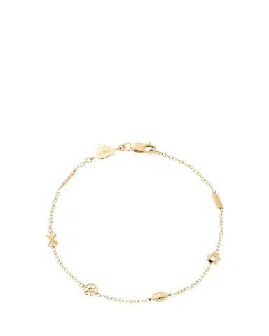 Alison Lou 14K Yellow Gold Mini Pasta By the Yard Bracelet | Thumbnail 1 Alison Lou 14K Yellow Gold Mini Pasta By the Yard Bracelet | Thumbnail 1