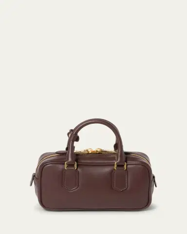 Miu Miu Zip Calf Leather Top-Handle Bag | Thumbnail 6 Miu Miu Zip Calf Leather Top-Handle Bag | Thumbnail 6