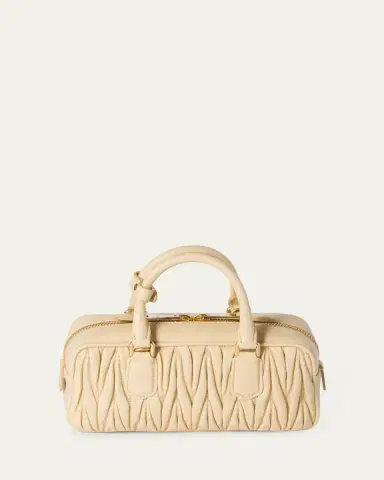 Miu Miu Zip Quilted Leather Top-Handle Bag | Thumbnail 4 Miu Miu Zip Quilted Leather Top-Handle Bag | Thumbnail 4