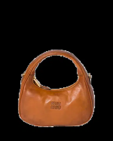 Miu Miu Wander Antiqued Leather Top-Handle Bag | Thumbnail 2 Miu Miu Wander Antiqued Leather Top-Handle Bag | Thumbnail 2