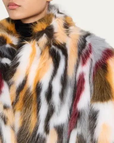 AEXAE Spotted Faux Fur Jacket | Thumbnail 5 AEXAE Spotted Faux Fur Jacket | Thumbnail 5