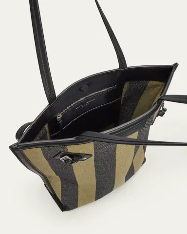 Proenza Schouler Striped Canvas North-South Tote Bag | Thumbnail 9 Proenza Schouler Striped Canvas North-South Tote Bag | Thumbnail 9