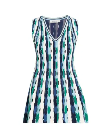SIMKHAI Langley Cut-Out Knit Mini Dress | Thumbnail 1 SIMKHAI Langley Cut-Out Knit Mini Dress | Thumbnail 1