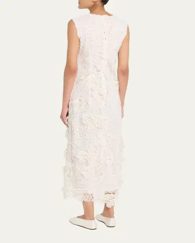 Simkhai Dahlia Lace Midi Dress | Thumbnail 3 Simkhai Dahlia Lace Midi Dress | Thumbnail 3