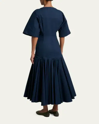 Jacquemus Poplin Midi Shirtdress | Thumbnail 3 Jacquemus Poplin Midi Shirtdress | Thumbnail 3