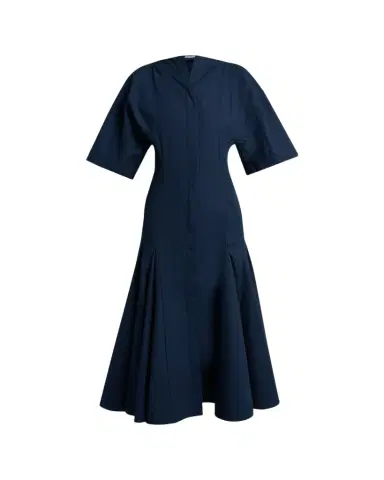 Jacquemus Poplin Midi Shirtdress | Thumbnail 1 Jacquemus Poplin Midi Shirtdress | Thumbnail 1