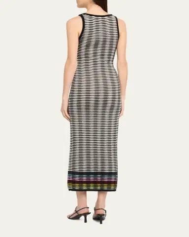 Christopher John Rogers Wave Knit Tank Maxi Dress | Thumbnail 3 Christopher John Rogers Wave Knit Tank Maxi Dress | Thumbnail 3