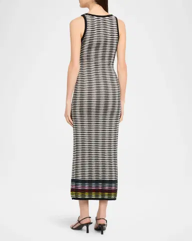 Christopher John Rogers Wave Knit Tank Maxi Dress | Thumbnail 7 Christopher John Rogers Wave Knit Tank Maxi Dress | Thumbnail 7