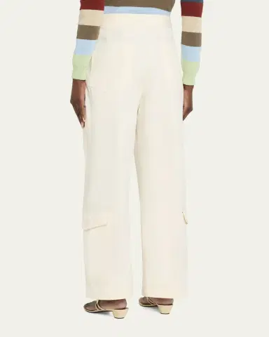CHRISTOPHER JOHN ROGERS Flight Suit Cargo Cotton Trousers | Thumbnail 3 CHRISTOPHER JOHN ROGERS Flight Suit Cargo Cotton Trousers | Thumbnail 3