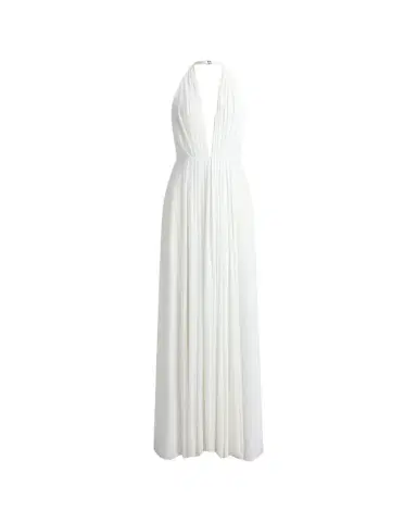 Ralph Lauren Collection Lesley Pleated Jersey Evening Dress | Thumbnail 1 Ralph Lauren Collection Lesley Pleated Jersey Evening Dress | Thumbnail 1