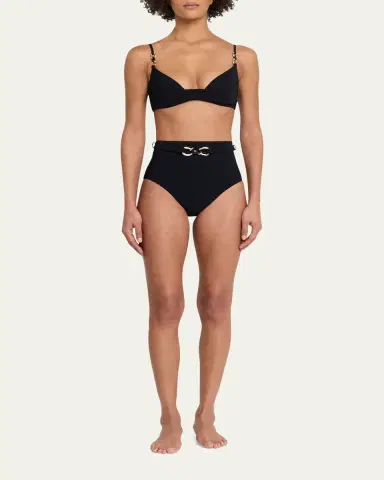 Zimmermann Mahon Trim Detail Two-Piece Swimsuit | Thumbnail 2 Zimmermann Mahon Trim Detail Two-Piece Swimsuit | Thumbnail 2