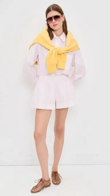 Suzie Kondi hkip Shorts Blush tripe | Thumbnail 5 Suzie Kondi hkip Shorts Blush tripe | Thumbnail 5