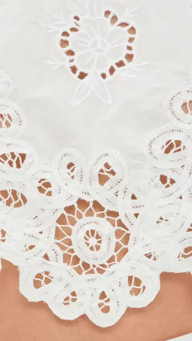 Hunter Bell Francesca Top White | Thumbnail 6 Hunter Bell Francesca Top White | Thumbnail 6