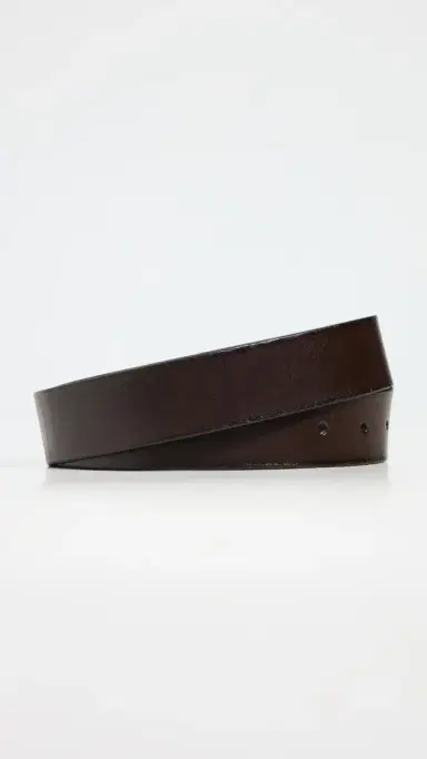 Madewell Oval Buckle Belt Coffee Bean M | Thumbnail 4 Madewell Oval Buckle Belt Coffee Bean M | Thumbnail 4