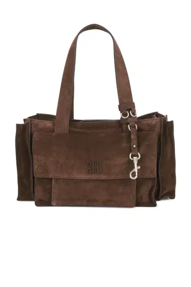 Miu Miu Camoscio Handbag | Thumbnail 3 Miu Miu Camoscio Handbag | Thumbnail 3