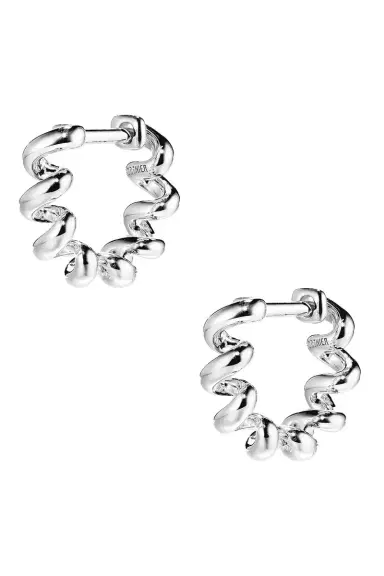 Boochier Slinkee Huggie Earrings | Thumbnail 1 Boochier Slinkee Huggie Earrings | Thumbnail 1