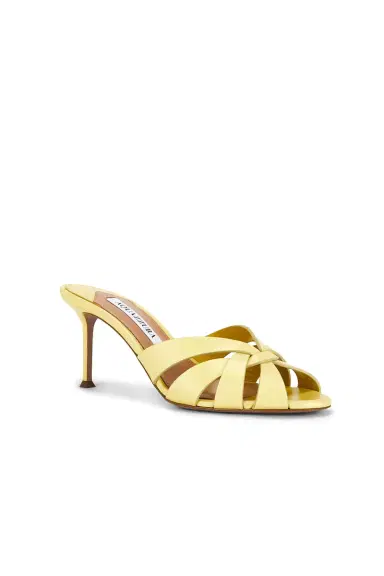 Aquazzura Copacabana 75 Mule Sandal | Thumbnail 2 Aquazzura Copacabana 75 Mule Sandal | Thumbnail 2