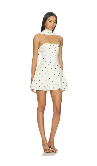 MORE TO COME Dione Strapless Mini Dress | Thumbnail 2 MORE TO COME Dione Strapless Mini Dress | Thumbnail 2