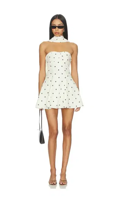 MORE TO COME Dione Strapless Mini Dress | Thumbnail 1 MORE TO COME Dione Strapless Mini Dress | Thumbnail 1