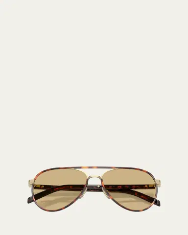 Prada PR B57S Aviator Steel Sunglasses | Thumbnail 5 Prada PR B57S Aviator Steel Sunglasses | Thumbnail 5