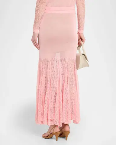Prabal Gurung Pointelle Knit Maxi Skirt | Thumbnail 3 Prabal Gurung Pointelle Knit Maxi Skirt | Thumbnail 3