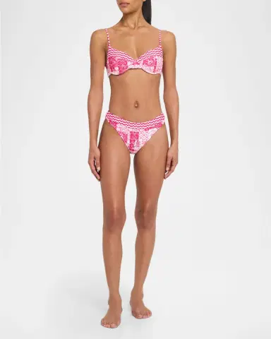 Ramy Brook Printed Mona Bikini Top | Thumbnail 2 Ramy Brook Printed Mona Bikini Top | Thumbnail 2