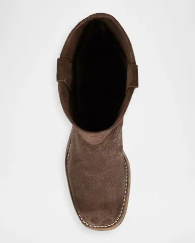 Frye Campus 12R Suede Mid-Calf Boots | Thumbnail 5 Frye Campus 12R Suede Mid-Calf Boots | Thumbnail 5
