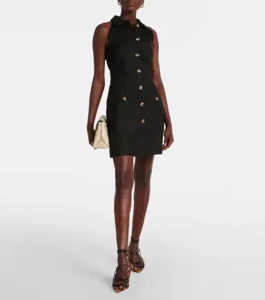 Veronica Beard Roxanne linen-blend shirt dress | Thumbnail 5 Veronica Beard Roxanne linen-blend shirt dress | Thumbnail 5