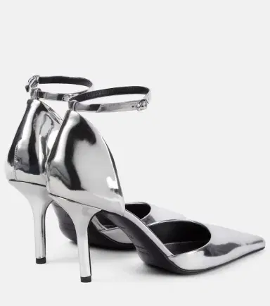 Proenza Schouler Slash 85 mirrored leather pumps | Thumbnail 3 Proenza Schouler Slash 85 mirrored leather pumps | Thumbnail 3