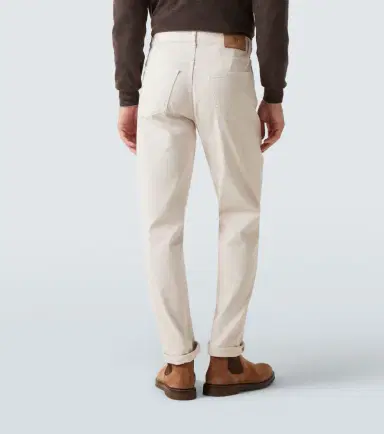 Brunello Cucinelli Mid-rise slim jeans | Thumbnail 6 Brunello Cucinelli Mid-rise slim jeans | Thumbnail 6