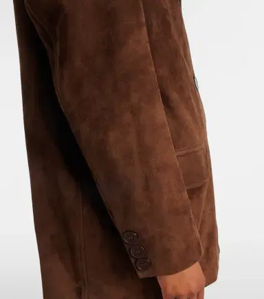 Nour Hammour Voltia suede jacket | Thumbnail 5 Nour Hammour Voltia suede jacket | Thumbnail 5