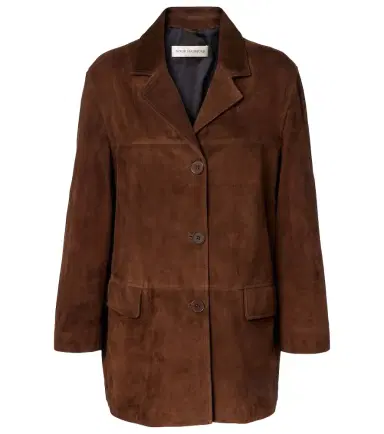 Nour Hammour Voltia suede jacket | Thumbnail 1 Nour Hammour Voltia suede jacket | Thumbnail 1