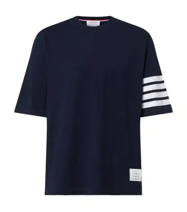 Thom Browne 4-Bar cotton jersey T-shirt | Thumbnail 1 Thom Browne 4-Bar cotton jersey T-shirt | Thumbnail 1