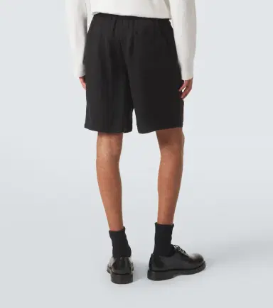 Ami Paris Ami De Caur gabardine shorts | Thumbnail 2 Ami Paris Ami De Caur gabardine shorts | Thumbnail 2