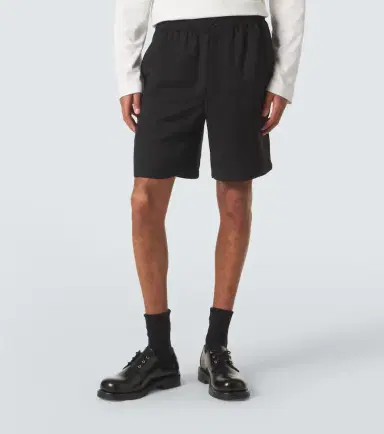 Ami Paris Ami De Caur gabardine shorts | Thumbnail 5 Ami Paris Ami De Caur gabardine shorts | Thumbnail 5