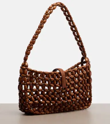 Saint Laurent Le 5 à 7 beaded shoulder bag | Thumbnail 3 Saint Laurent Le 5 à 7 beaded shoulder bag | Thumbnail 3