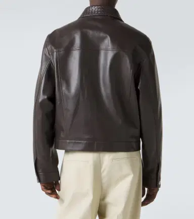 Bottega Veneta Intrecciato leather jacket | Thumbnail 7 Bottega Veneta Intrecciato leather jacket | Thumbnail 7
