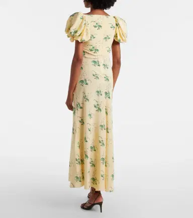 Rodarte Floral silk crêpe gown | Thumbnail 4 Rodarte Floral silk crêpe gown | Thumbnail 4